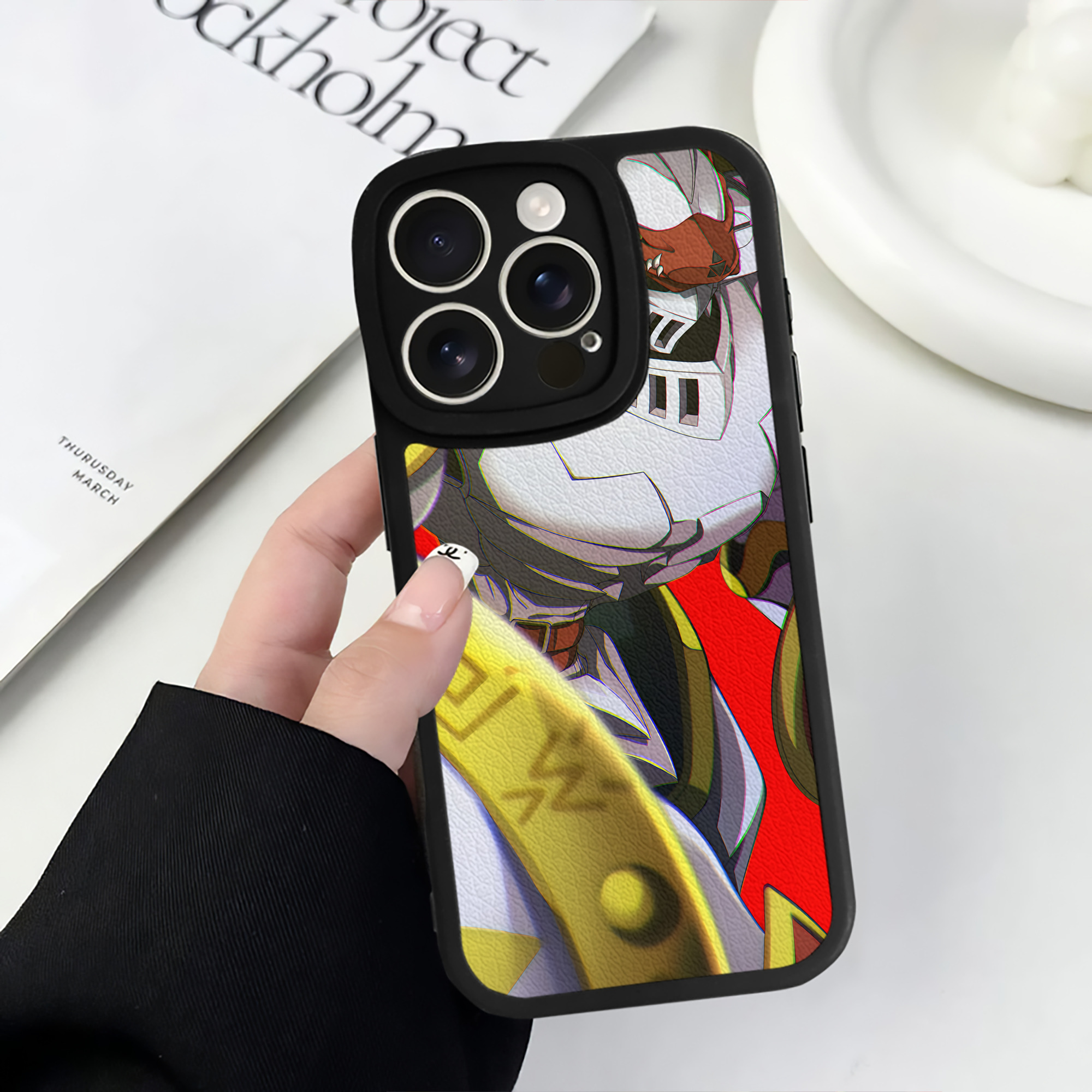 （画像用） Digimon デジタルモンスター/デジモン 【iPhone 16シリーズ対応】シリコンスマホケース（レザー調） 材質：シリコン